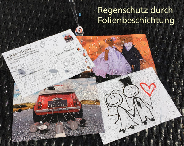 Regenschutz durch Folienbeschichtung